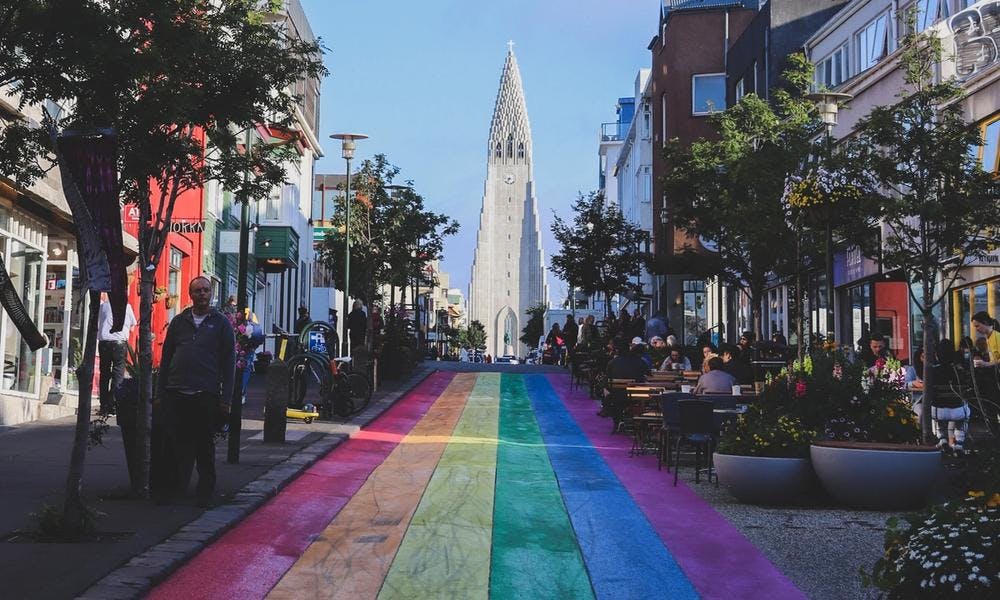 Reykjavik Rainbow Street